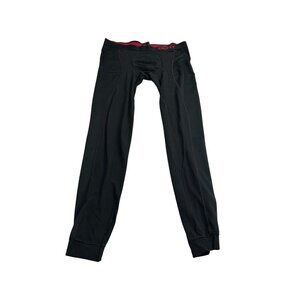 DKNY Mens Black Compression Tights L 32% Cotton 8% Lycra 60% Polyester Spandex B